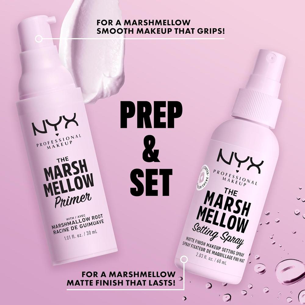 NYX MARSHMELLOW SPRAY FIJADOR DE MAQUILLAJE | MARSHMELLOW - 4