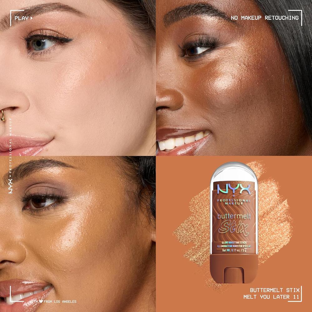 NYX BUTTERMELT GLAZE STIX ILUMINADOR EN BARRA | 11 MELT YOU LATER - 2