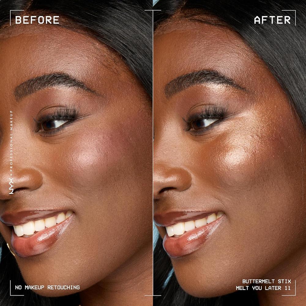 NYX BUTTERMELT GLAZE STIX ILUMINADOR EN BARRA | 11 MELT YOU LATER - 3