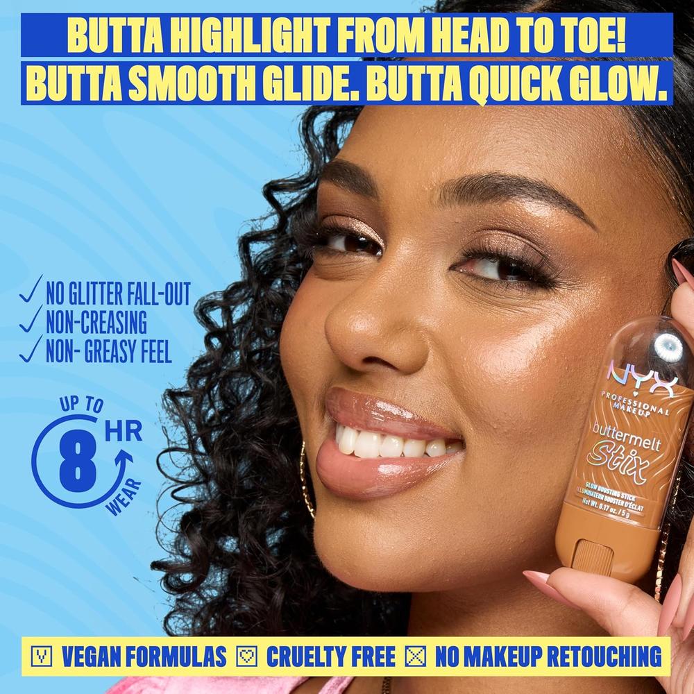 NYX BUTTERMELT GLAZE STIX ILUMINADOR EN BARRA | 11 MELT YOU LATER - 4