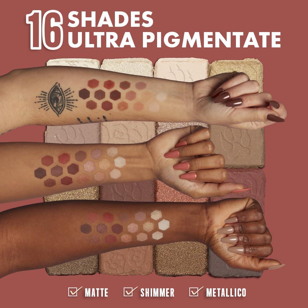NYX ULTIMATE SHADOW PALETA DE SOMBRAS | WARM NEUTRALS - 2