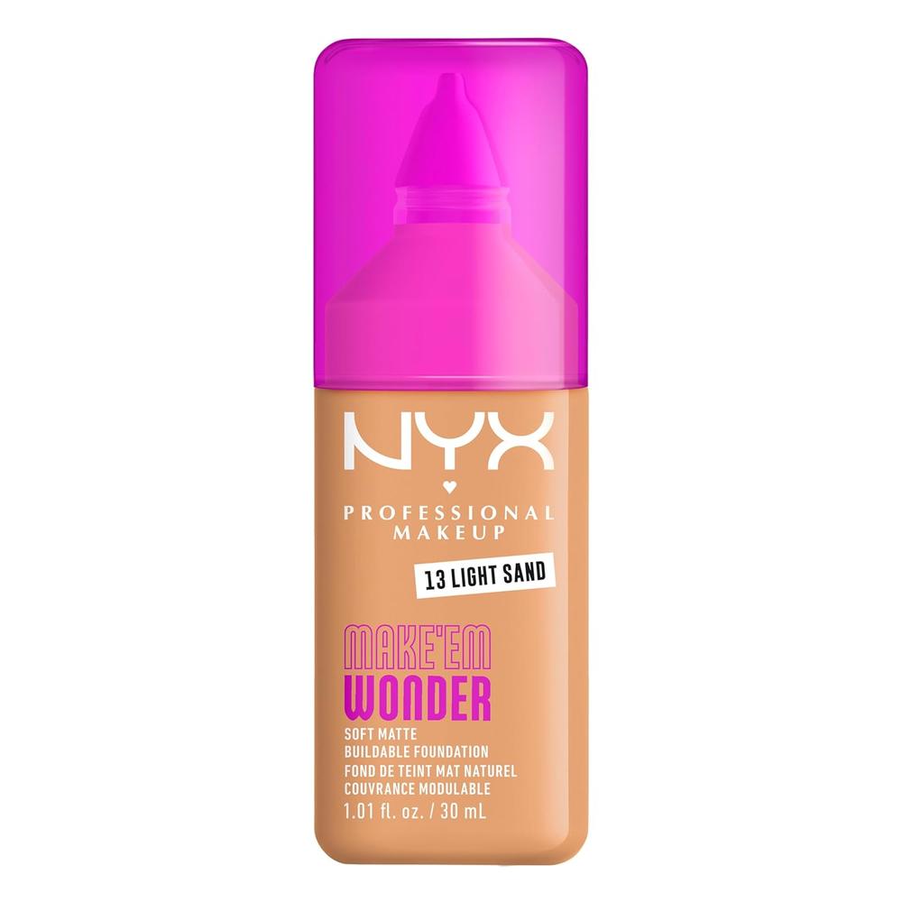 NYX MAKE 'EM WONDER BASE LÍQUIDA | 13 LIGHT SAND - 1
