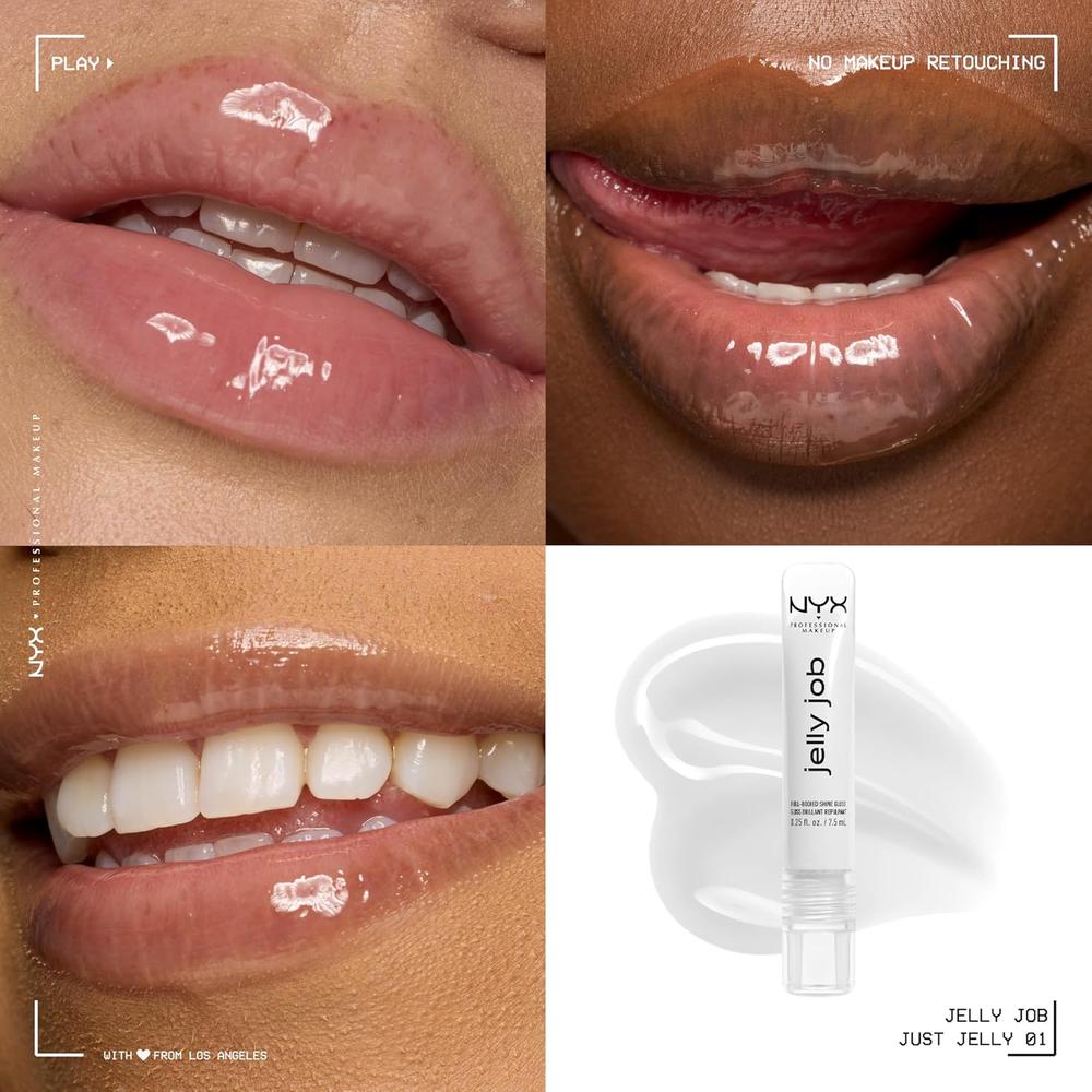 NYX JELLY JOB BRILLO DE LABIOS | 01 JUST JELLY - 2