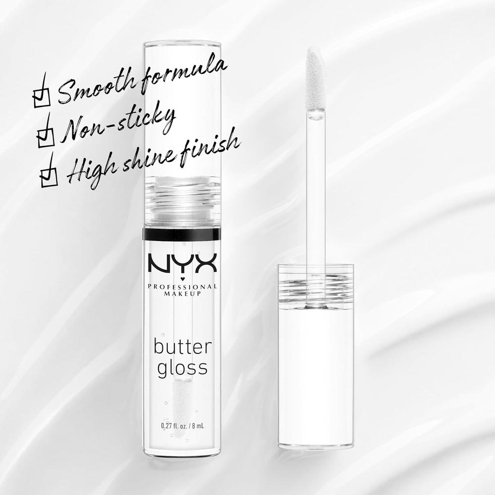 NYX BUTTER GLOSS BRILLO DE LABIOS | 54 SUGAR GLASS - 2