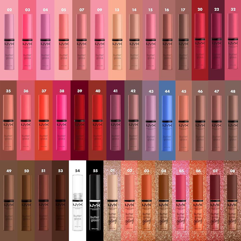 NYX BUTTER GLOSS BRILLO DE LABIOS | 54 SUGAR GLASS - 5