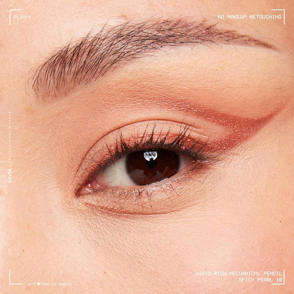 NYX LÁPIZ DE OJOS MECÁNICO | 10 SPICY PEARL - 2