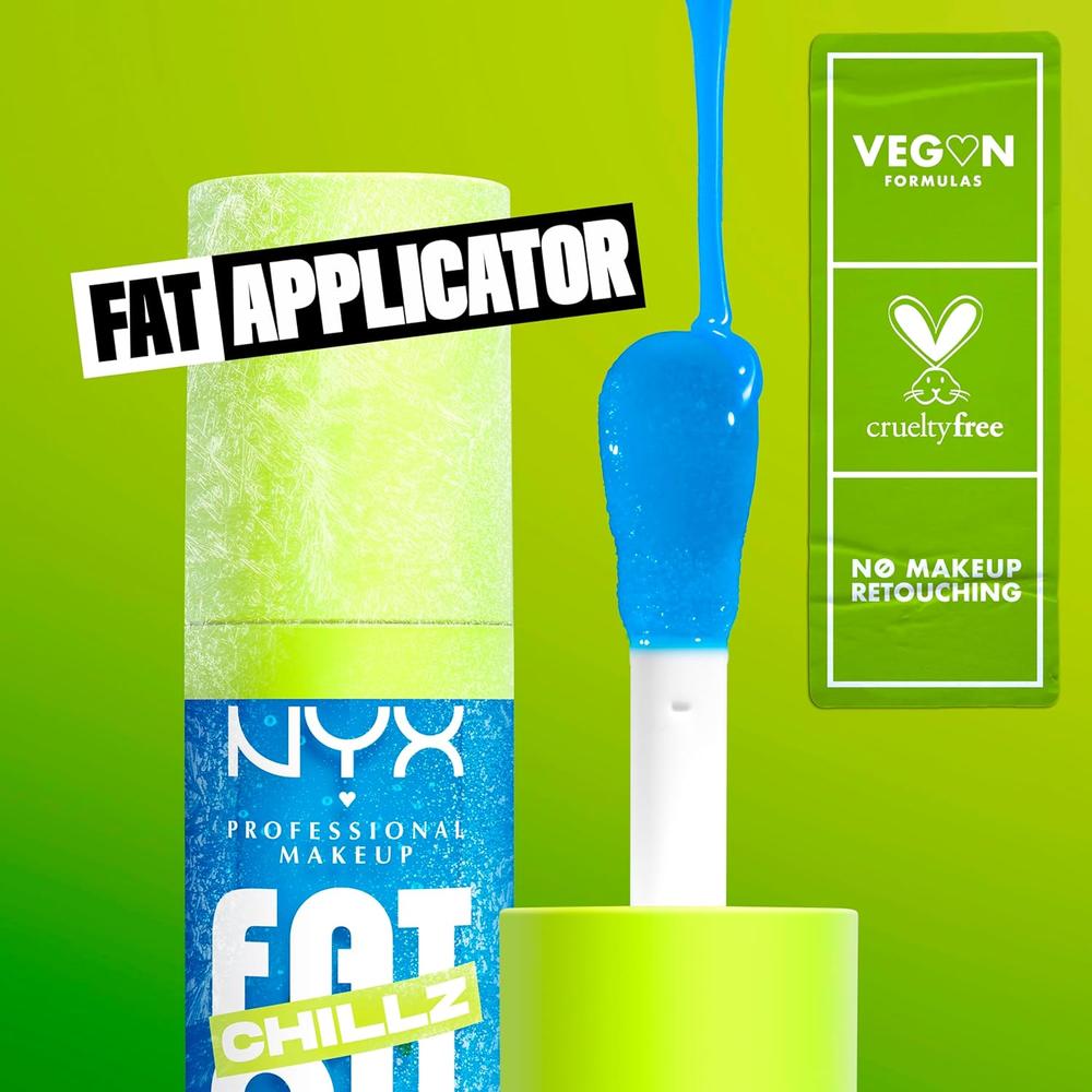 NYX FAT OIL CHILLZ BRILLO DE LABIOS | 18 POLAR PEPPERMINT - 6