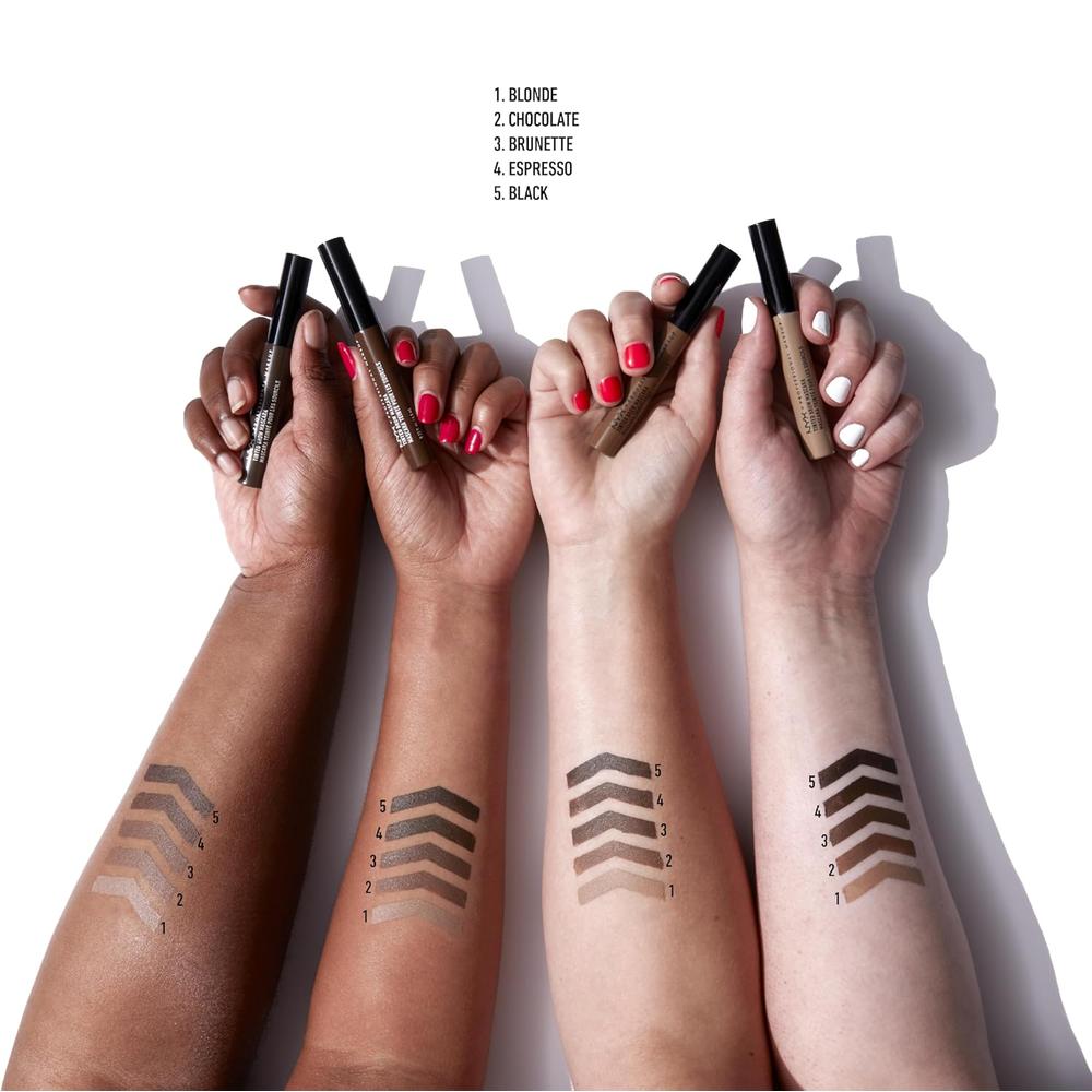 NYX COLOR MASCARA PARA CEJAS | 05 BLACK - 3