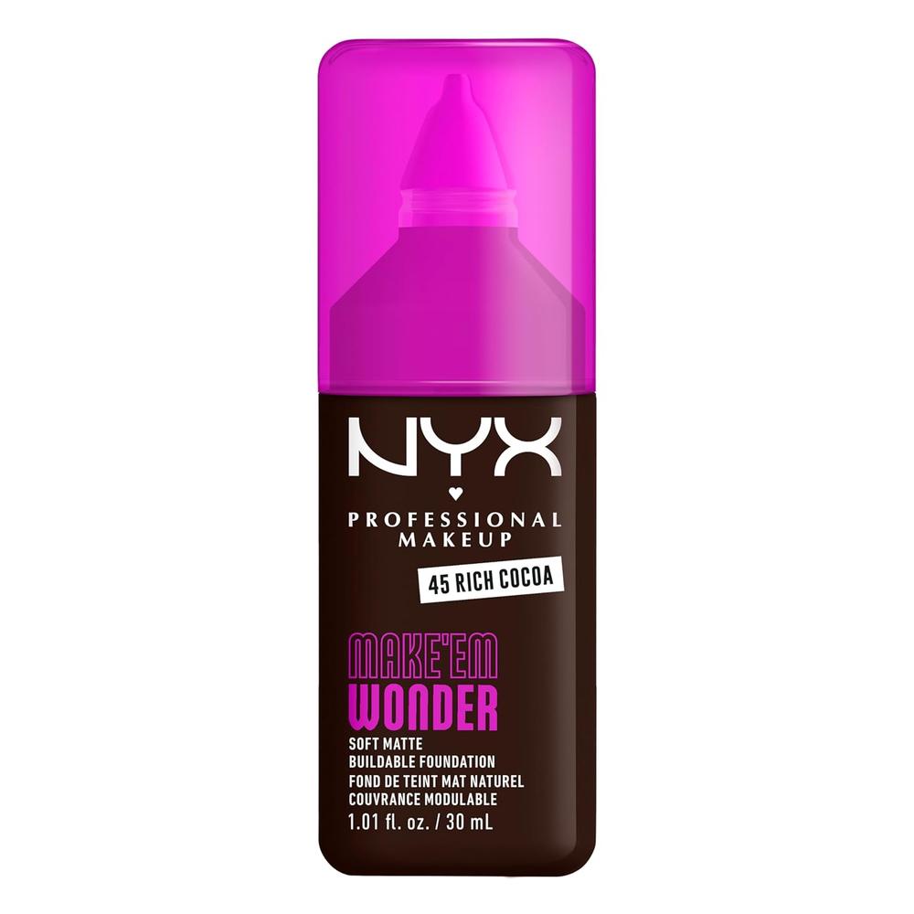 NYX MAKE 'EM WONDER BASE LÍQUIDA | 45 RICH COCOA - 1