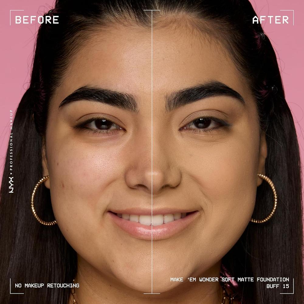 NYX MAKE 'EM WONDER BASE LÍQUIDA | 15 BUFF - 3