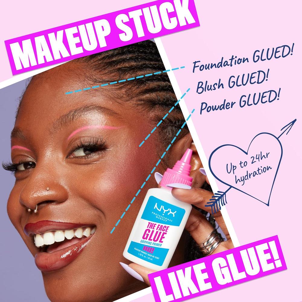 NYX THE FACE GLUE GRIPPING PRIMER PREBASE DE MAQUILLAJE | HIDRATANTE - 2