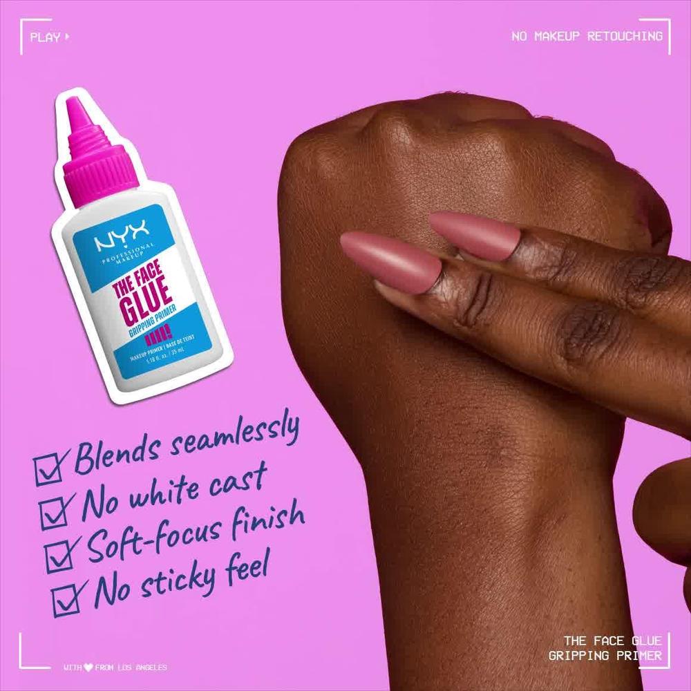 NYX THE FACE GLUE GRIPPING PRIMER PREBASE DE MAQUILLAJE | HIDRATANTE - 3