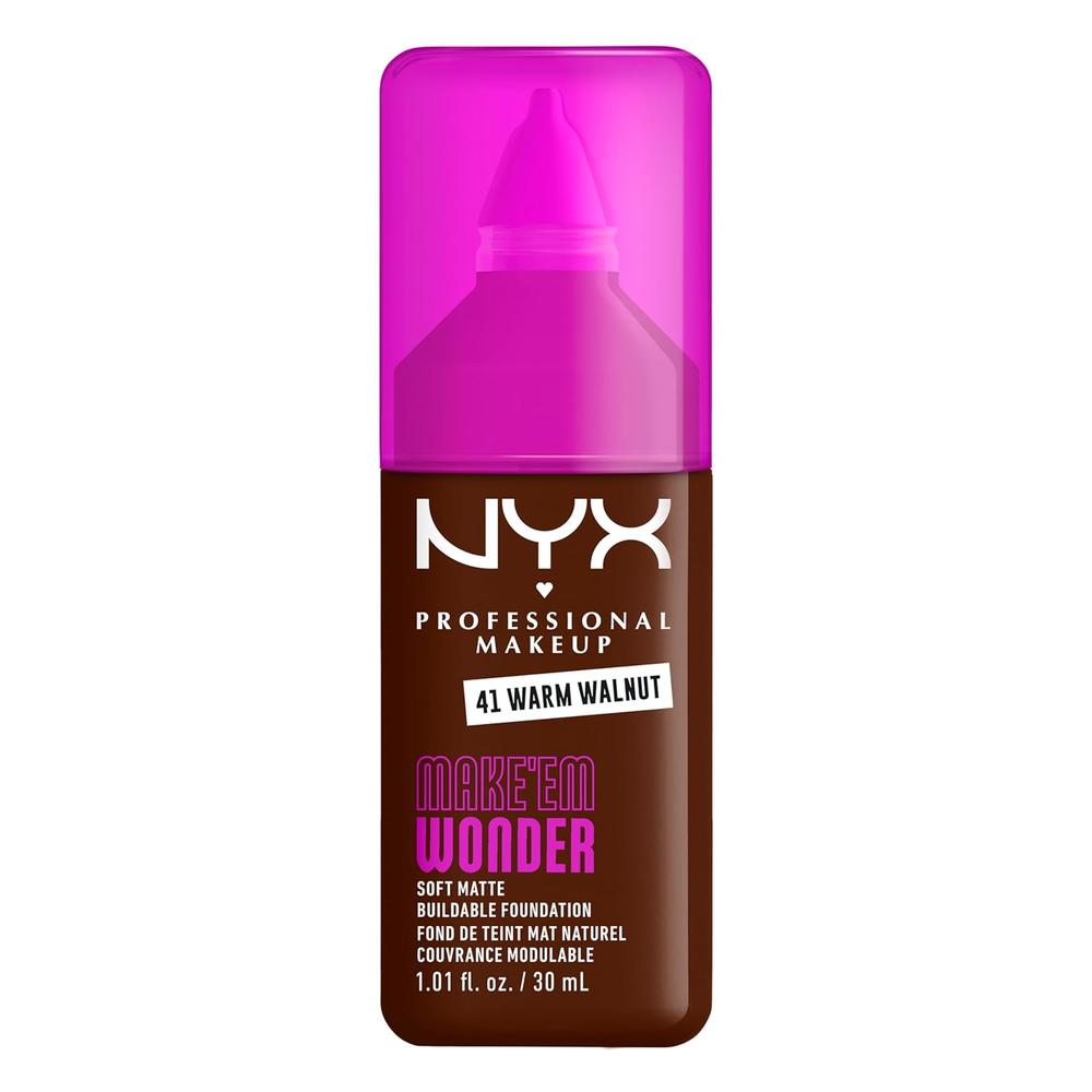 NYX MAKE 'EM WONDER BASE LÍQUIDA | 41 WARM WALNUT - 1