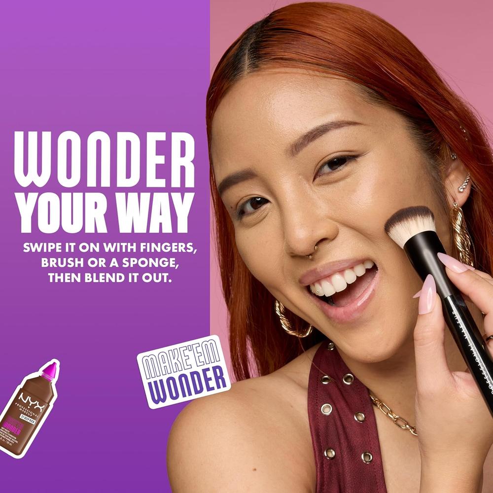 NYX MAKE 'EM WONDER BASE LÍQUIDA | 08 VANILLA - 6