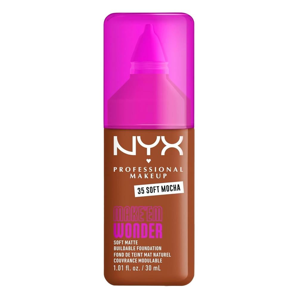 NYX MAKE 'EM WONDER BASE LÍQUIDA | 35 SOFT MOCHA - 1
