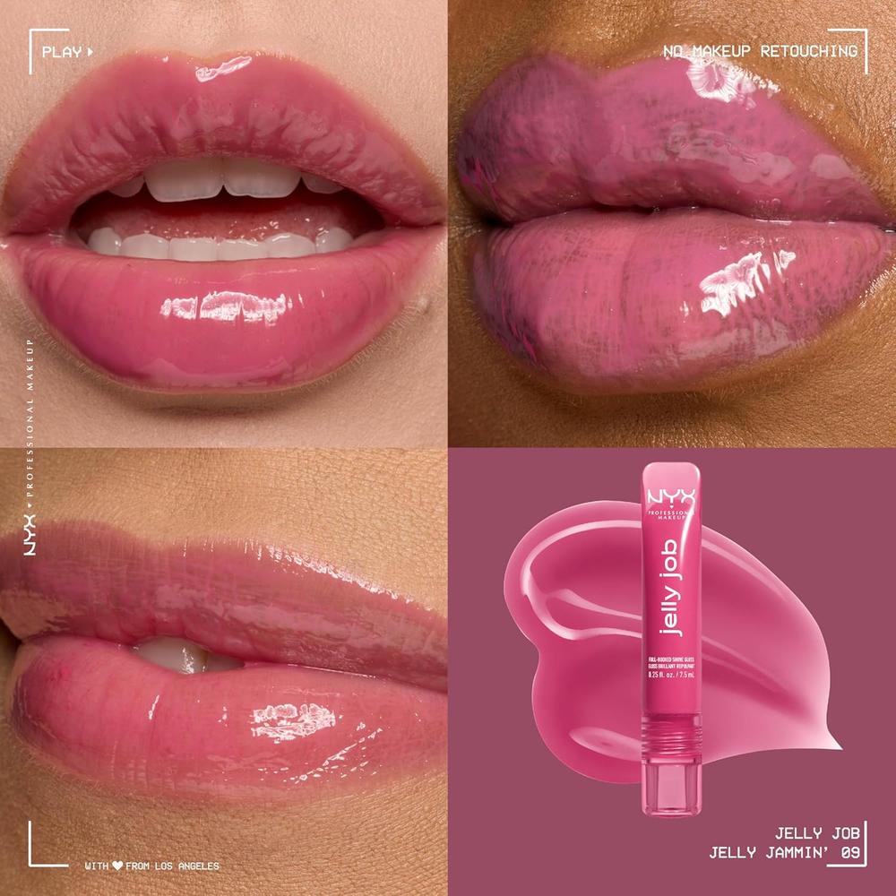 NYX JELLY JOB BRILLO DE LABIOS | 09 JELLY JAMMIN' - 2