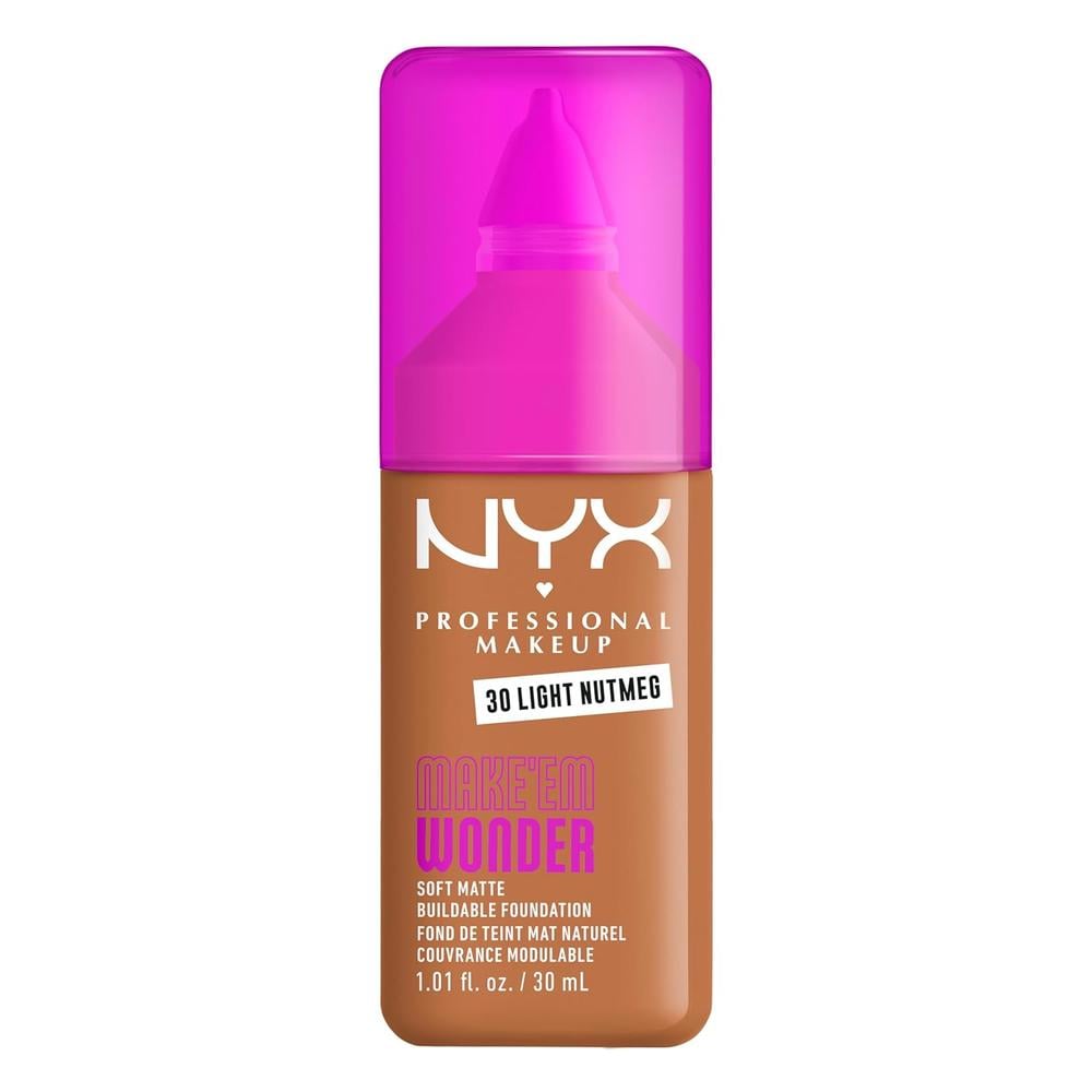 NYX MAKE 'EM WONDER BASE LÍQUIDA | 30 LIGHT NUTMEG - 1