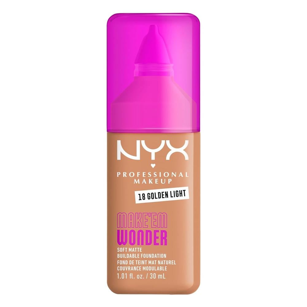 NYX MAKE 'EM WONDER BASE LÍQUIDA | 18 GOLDEN LIGHT - 1