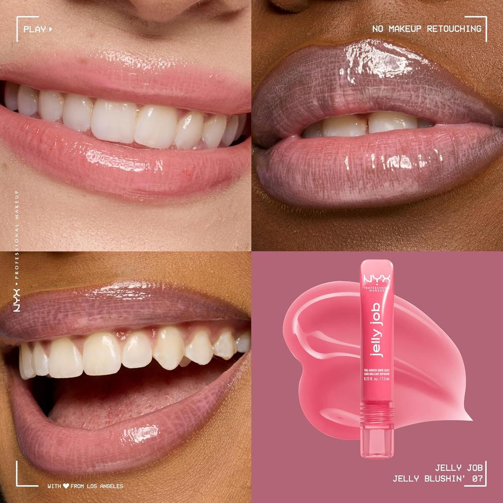 NYX JELLY JOB BRILLO DE LABIOS | 07 JELLY BLUSHIN' - 2