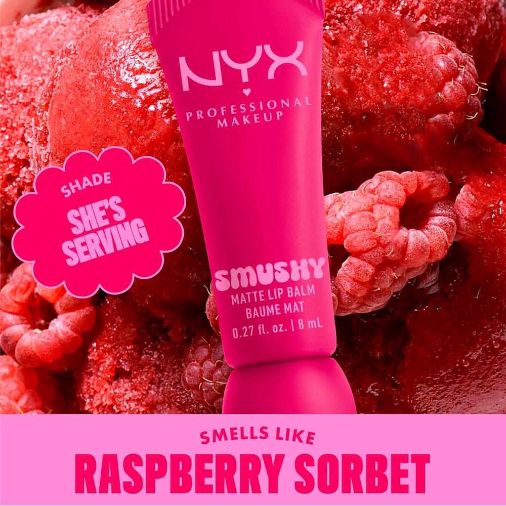 NYX SOFT MATTE LIP BALM | 04 SHE'S SERVING - 3