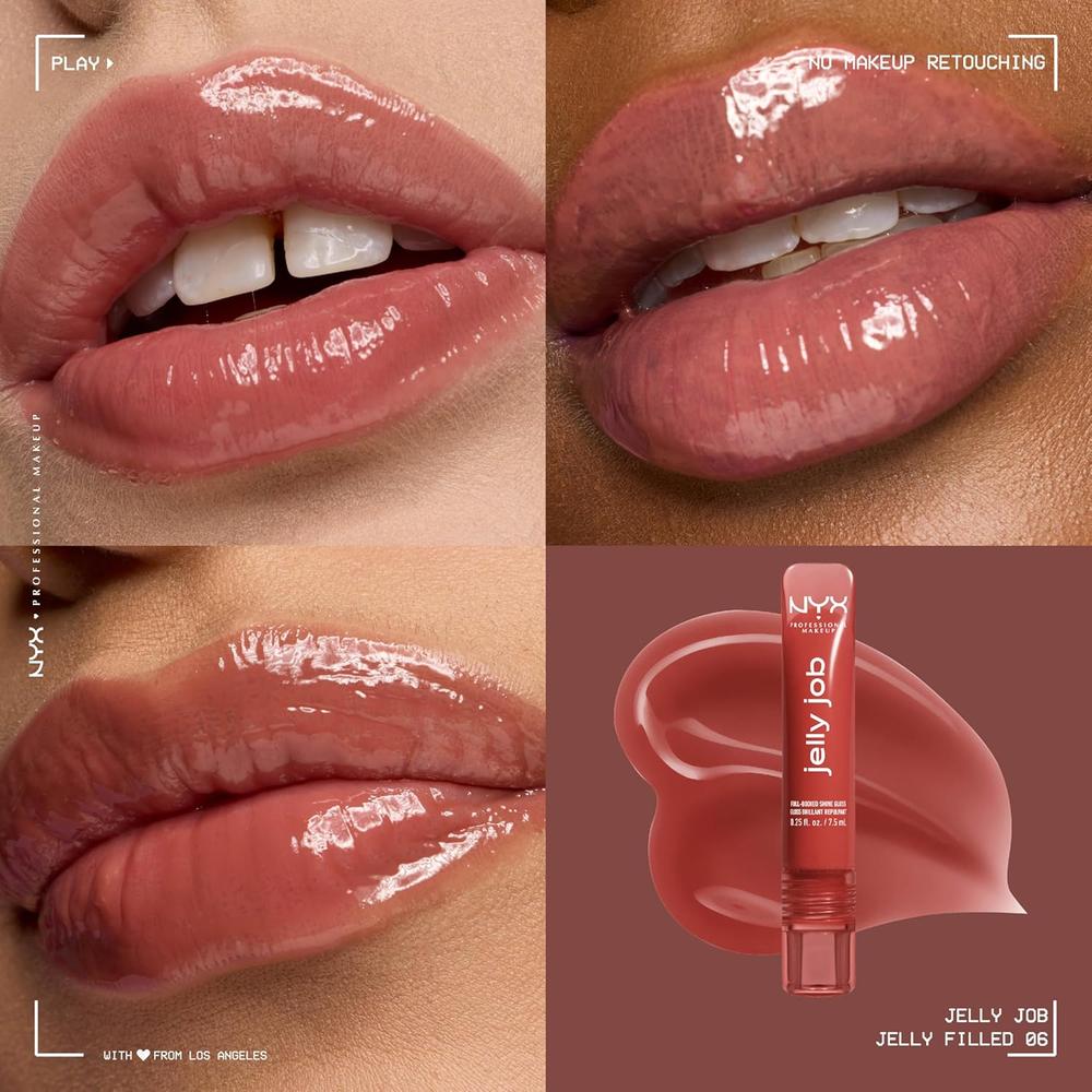 NYX JELLY JOB BRILLO DE LABIOS | 06 JELLY FILLED - 2