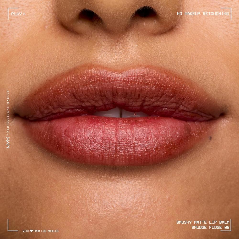 NYX SOFT MATTE LIP BALM | 08 SMUDGE FUDGE - 2