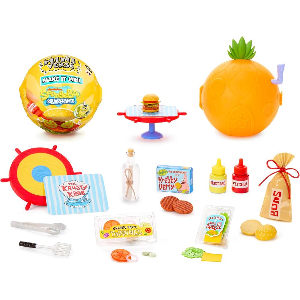 MGA MINIVERSE SET BOB ESPONJA - 1