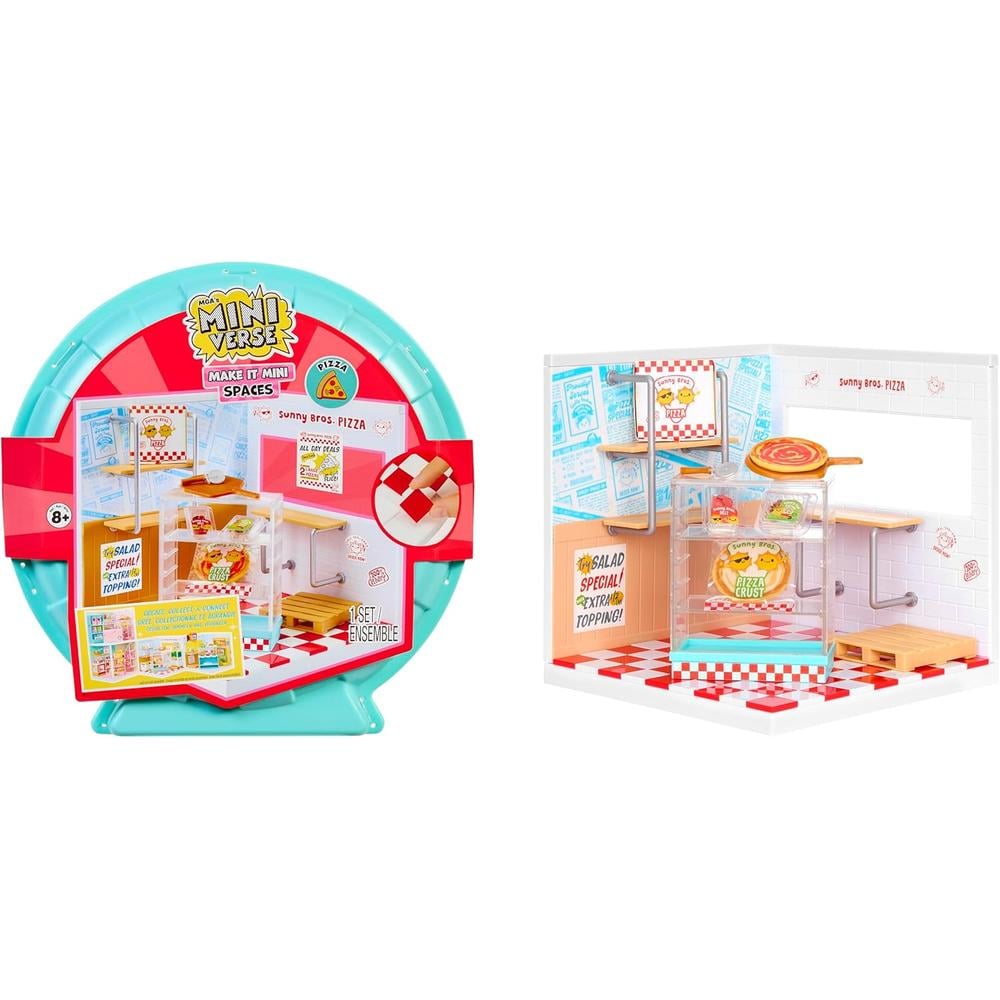 MGA MINIVERSE ESPACIOS PIZZERIA SET - 1