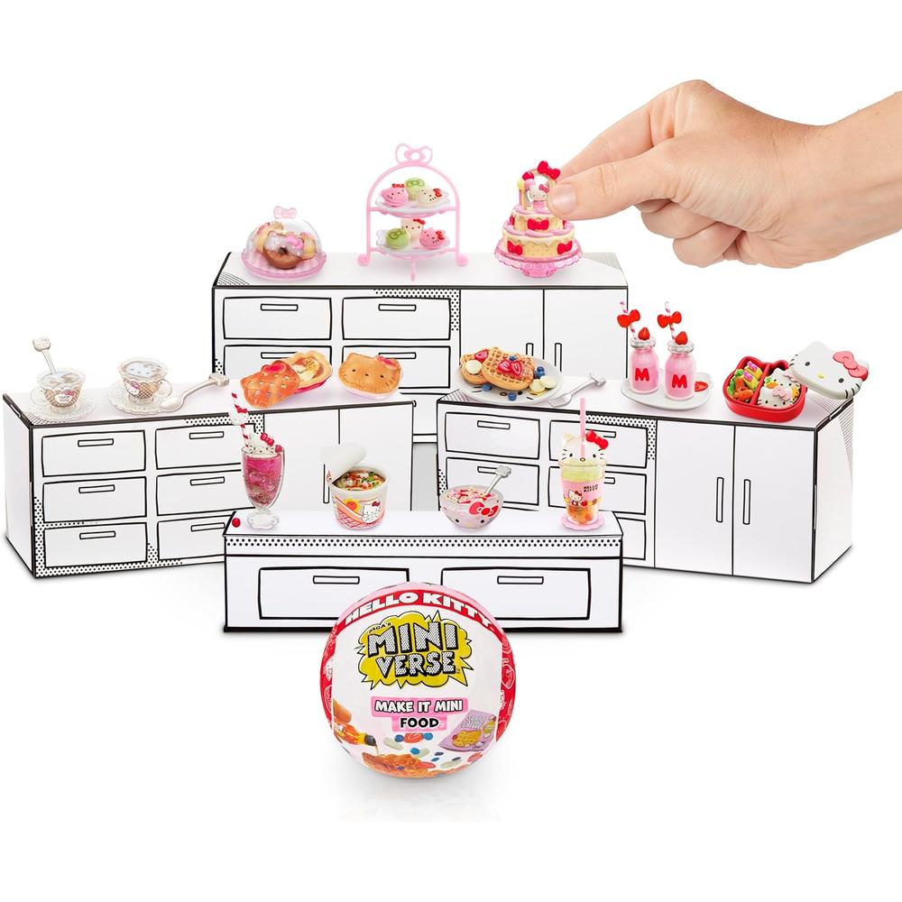 MGA MINIVERSE HELLO KITTY COMIDA PACK 2 - 6