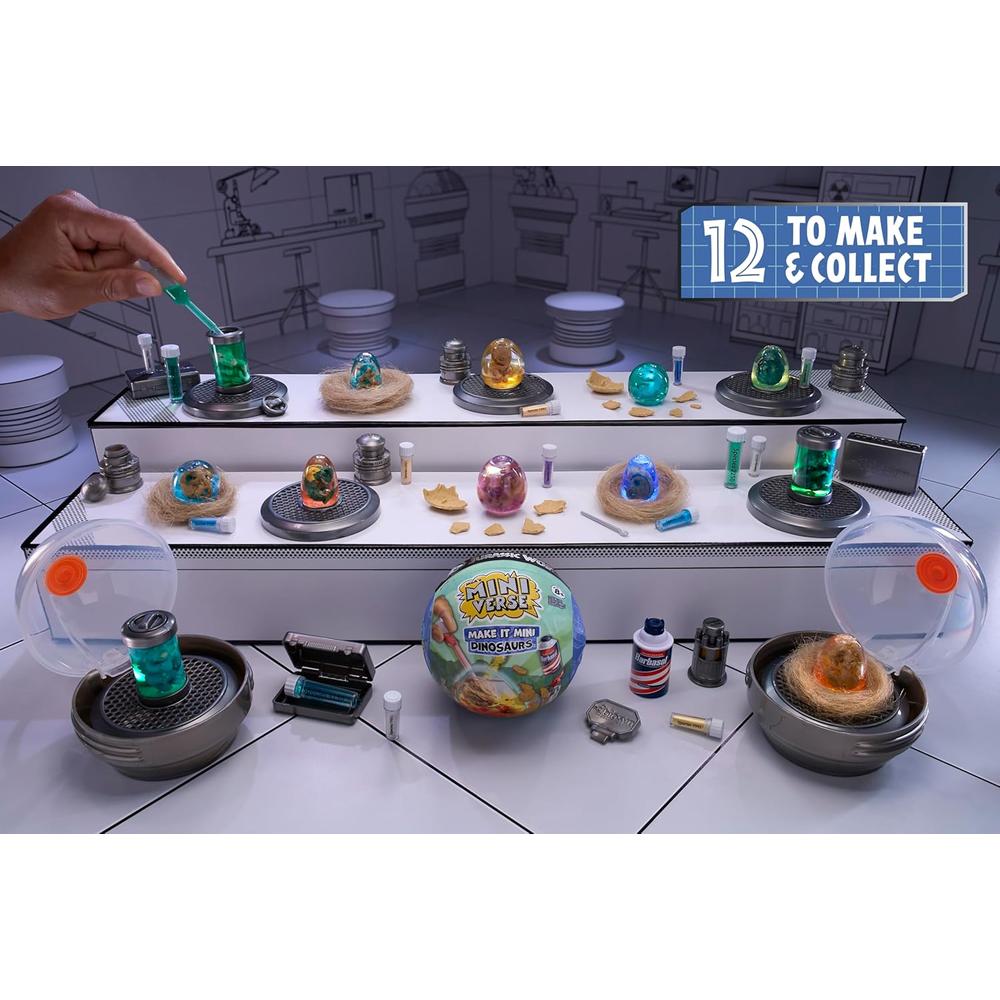 MGA MINIVERSE JURASSIC WORLD DINOSAURIOS PACK 6 - 5