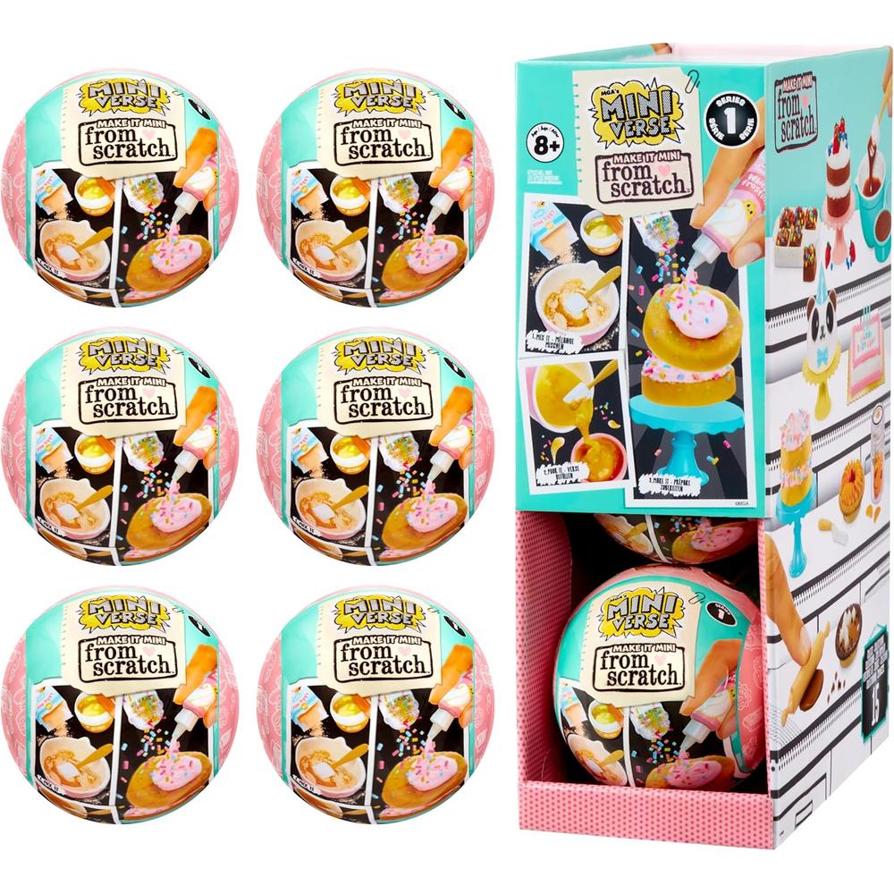 MGA MINIVERSE MAKE IT PACK 6 COMIDA - 1