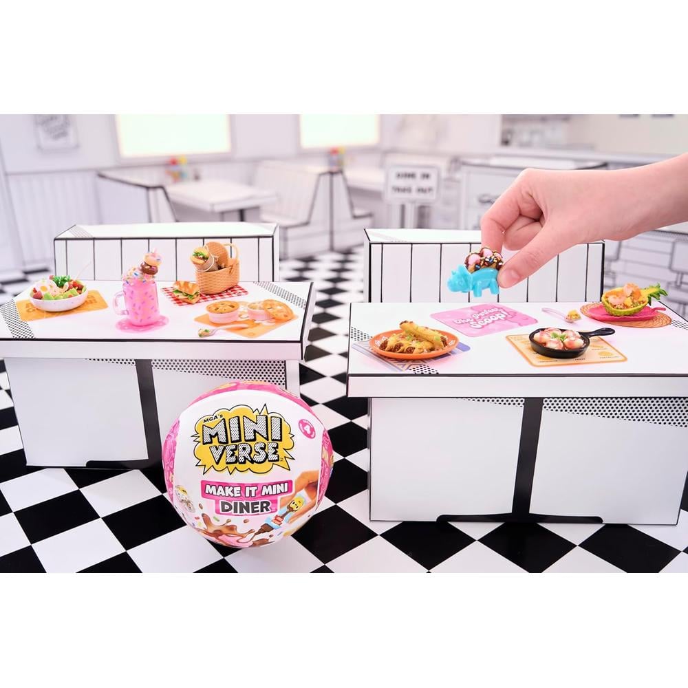 MGA MINIVERSE DINER PACK 6 COMIDA - 5