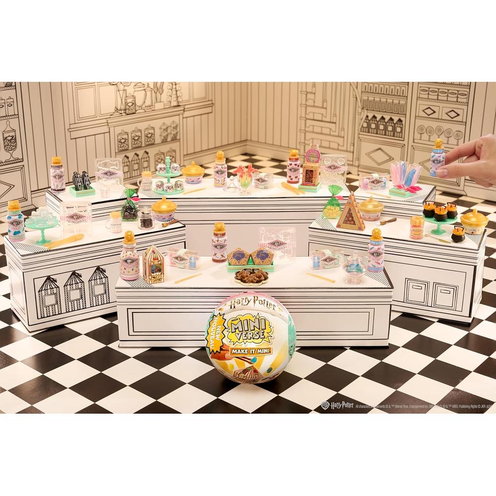 MGA MINIVERSE HARRY POTTER HONEYDUKES PACK 2 COMIDA - 6
