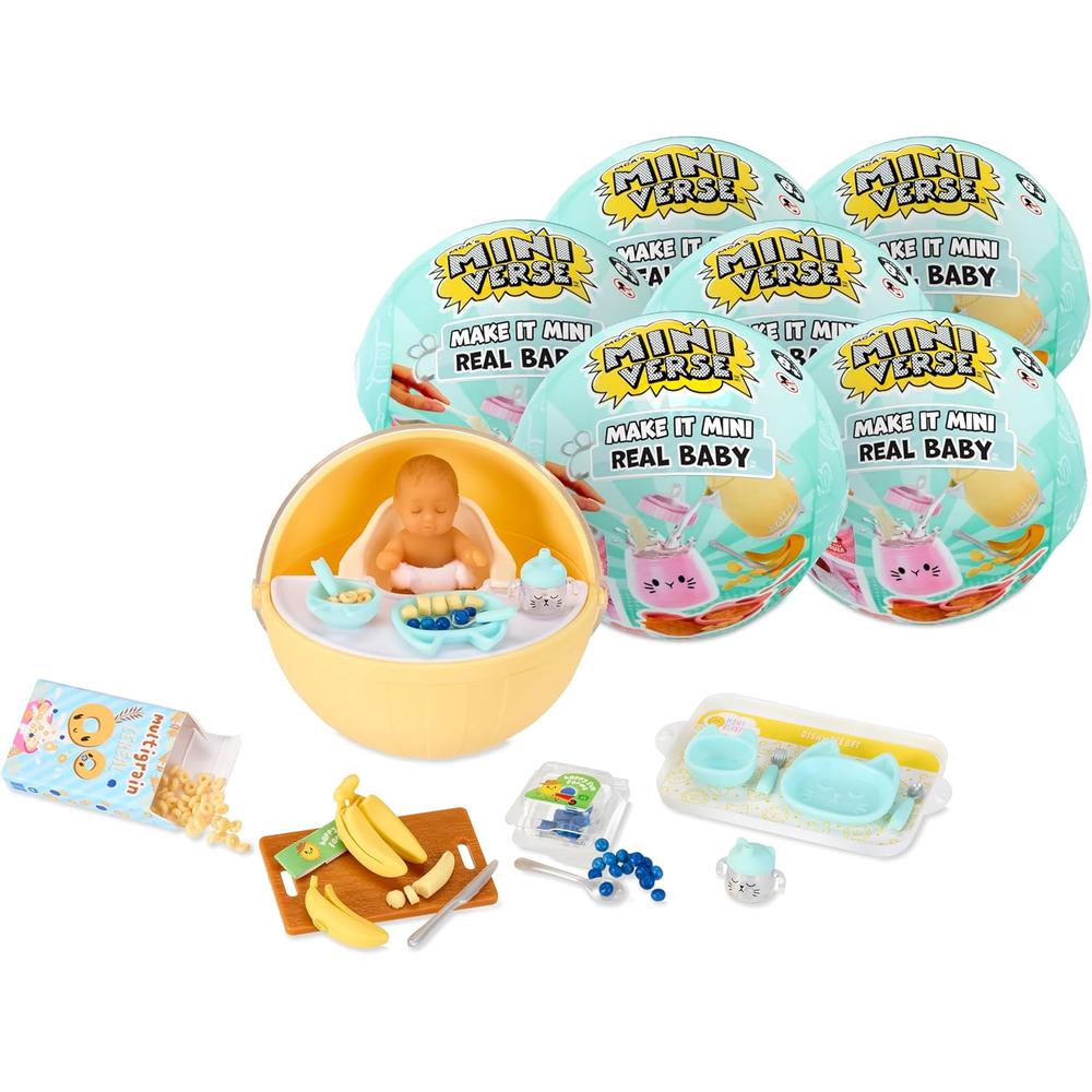 MGA MINIVERSE MAKE IT BABY FOOD PACK 6 - 1
