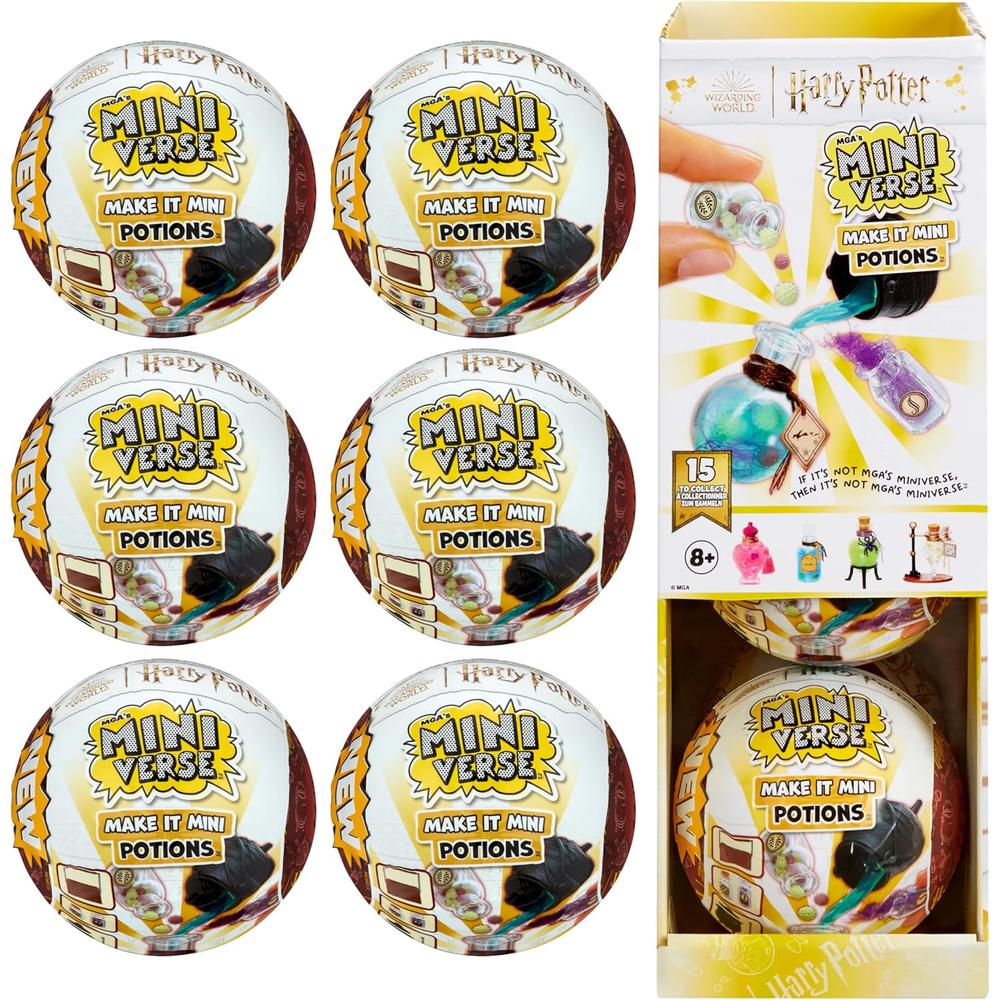 MGA MINIVERSE HARRY POTTER POCIONES PACK 6 - 1