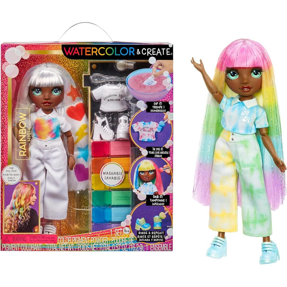 RAINBOW HIGH MUÑECA ACUARELA - 1