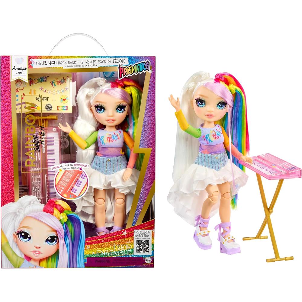 RAINBOW HIGH JR. BANDA DE ROCK AMAYA MUÑECA - 1