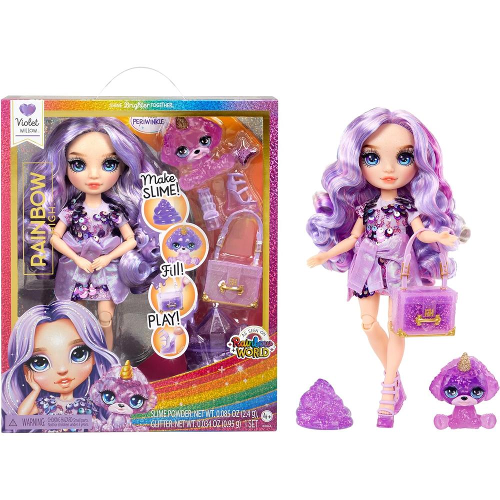 RAINBOW HIGH MUÑECA CON MASCOTA - 1