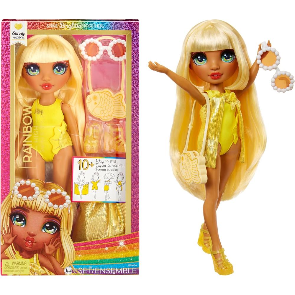 RAINBOW HIGH SWIM Y STYLE SUNNY MUÑECA - 1