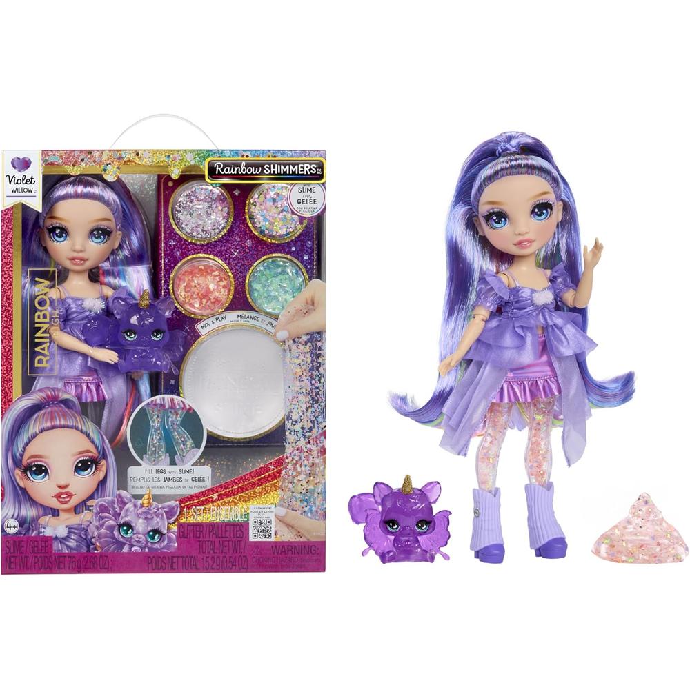 RAINBOW HIGH RAINBOW SHIMMERS MUÑECA CON SLIME - 1