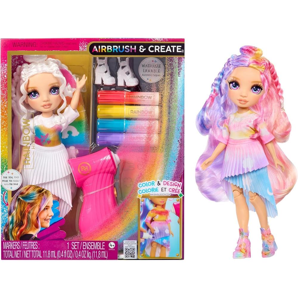 RAINBOW HIGH MUÑECA OJOS MORADOS - 1