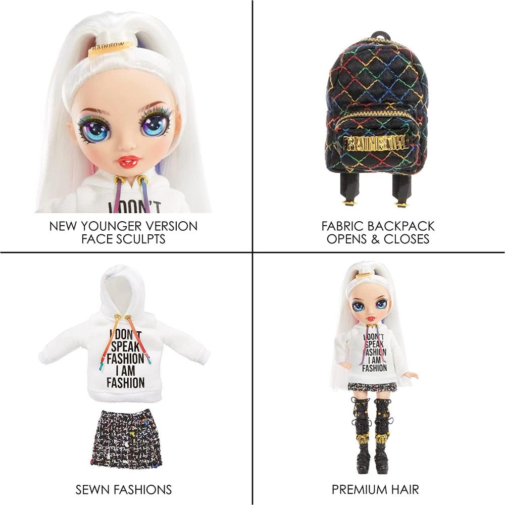 RAINBOW HIGH JR. HIGH AMAYA RAINE MUÑECA CON MOCHILA - 5