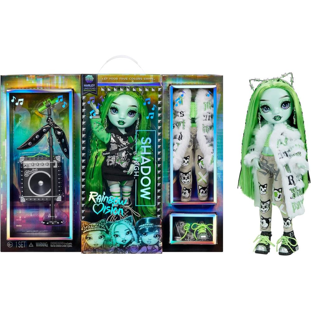 RAINBOW VISION SHADOW HIGH HARLEY LIMESTONE MUÑECA - 1