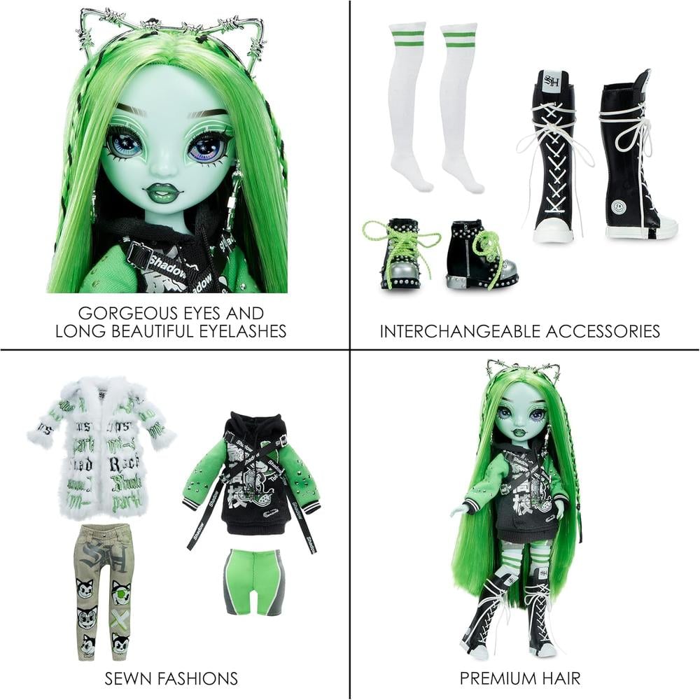 RAINBOW VISION SHADOW HIGH HARLEY LIMESTONE MUÑECA - 5