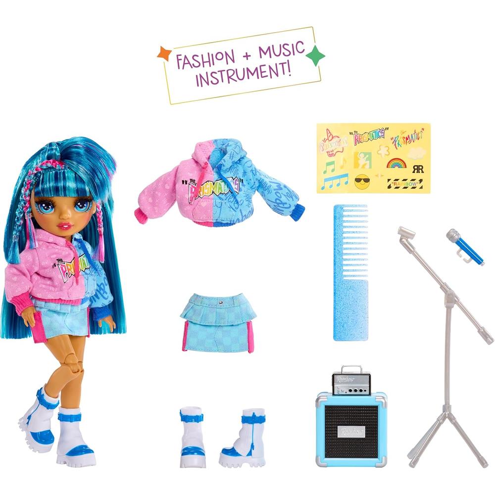 RAINBOW HIGH JR. BANDA DE ROCK SKYLER MUÑECA - 2