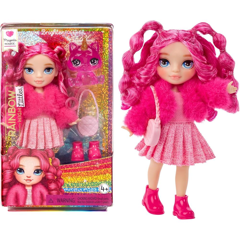 RAINBOW HIGH LITTLES MAGENTA MONROE MUÑECA - 1