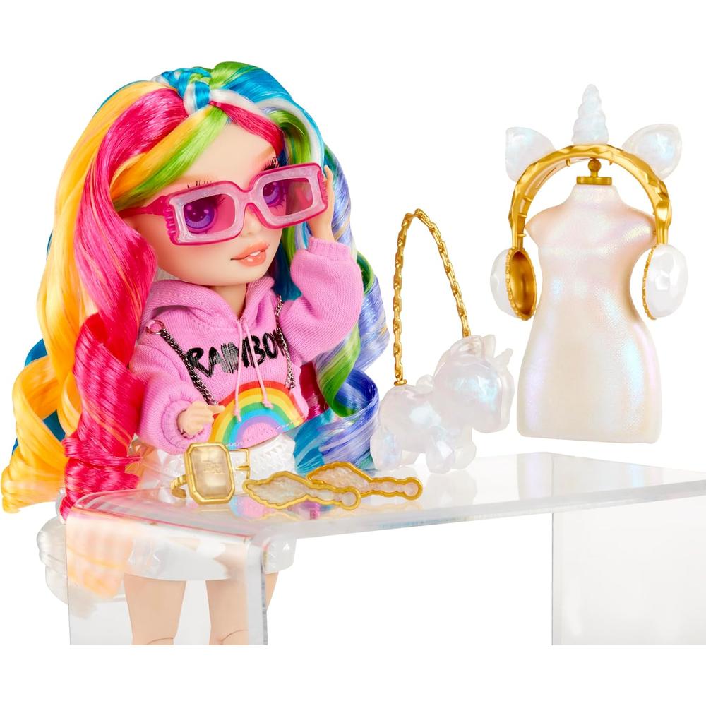 RAINBOW HIGH AMAYA MUÑECA CREATIVE CRYSTALS - 4