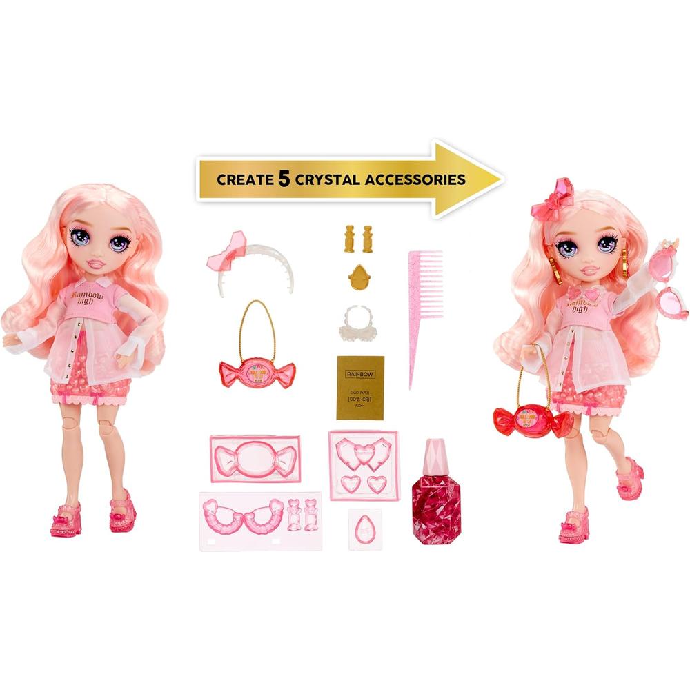 RAINBOW HIGH BELLA MUÑECA CREATIVE CRYSTALS - 2