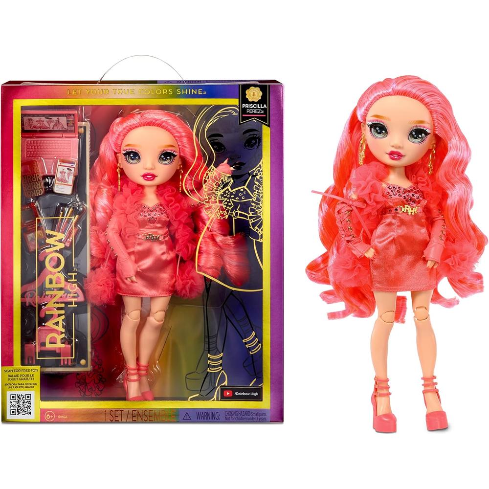 RAINBOW HIGH PRISCILLA MUÑECA CON ACCESORIOS - 1