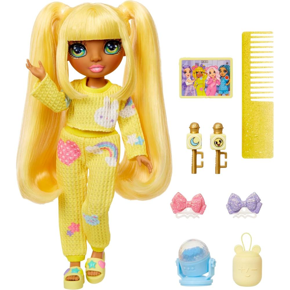 RAINBOW HIGH JR. PIJAMA PARTY MUÑECA RUBIA - 2